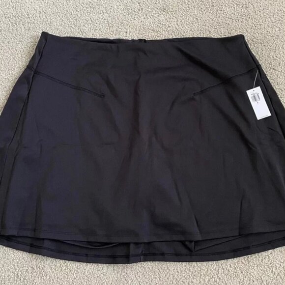 NWT Old Navy Active PowerSoft Skort Extra High-Waisted Black Women Size XXL - Picture 8 of 12
